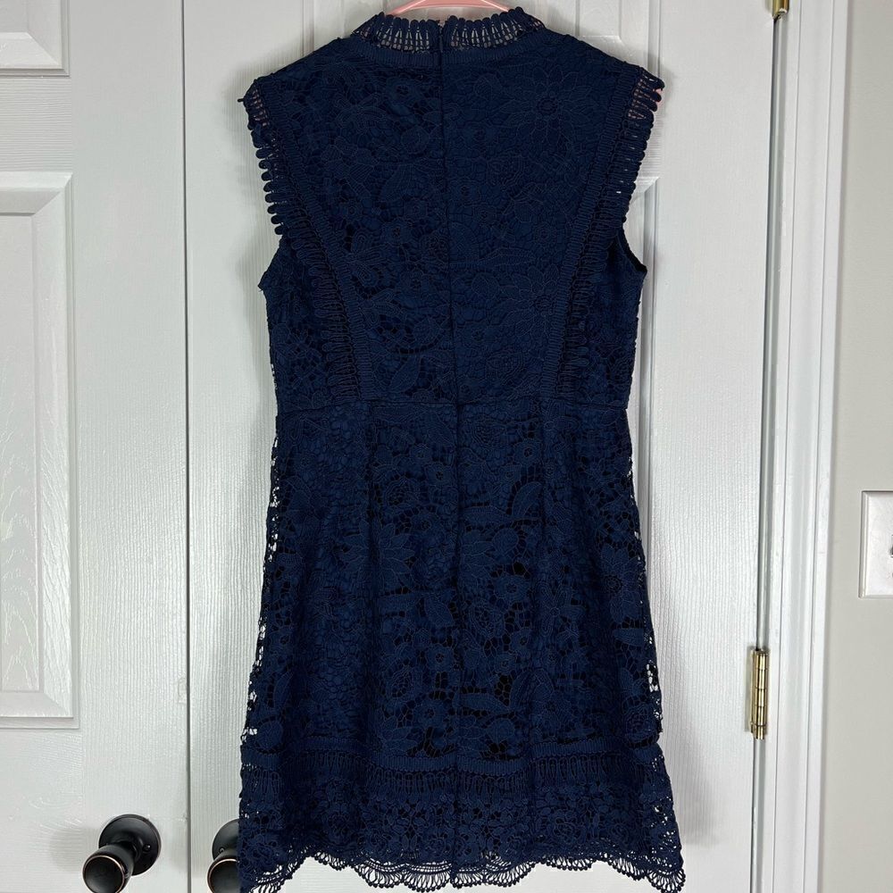 Love Encounter Womens Boutique Navy Dress L - Picture 3 of 4